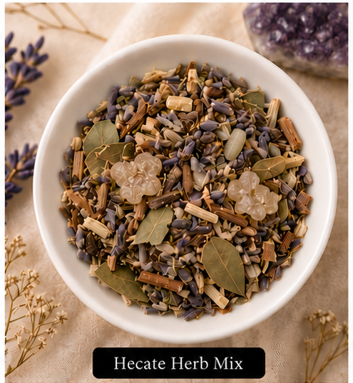 Hecate Herb Blend | Sacred Botanicals for Devotion, Protection & Intuition
