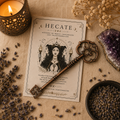 Hecate Key | Metal Altar Key for Protection, Guidance & Spiritual Transformation